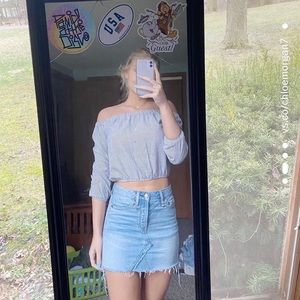 American Eagle Jean Skirt